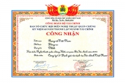Giải nhất đồng ca Hội văn nghệ quần chúng - Bộ Tài chính